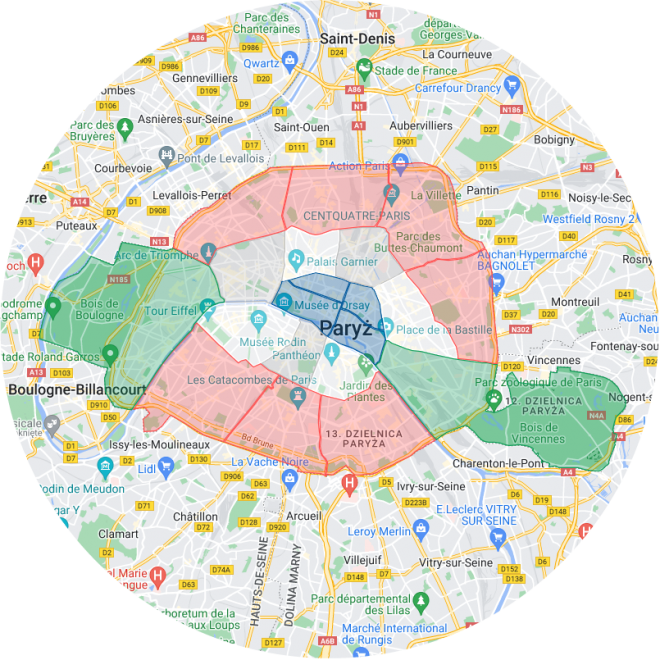 Arrondissements de Paris, France